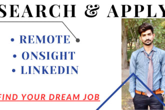 search and apply for 1000 jobs for you