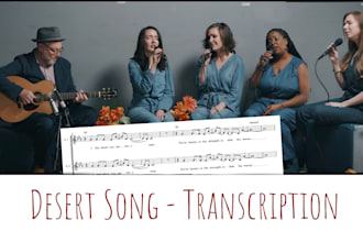 make sheet music videos