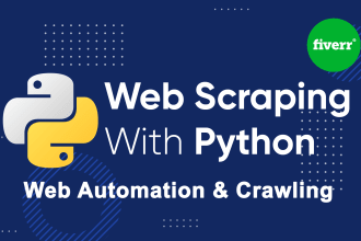 do python web scraping, data mining and web automation
