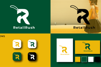 design bold and trendy logo and branding