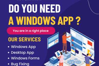 create professional windows desktop application