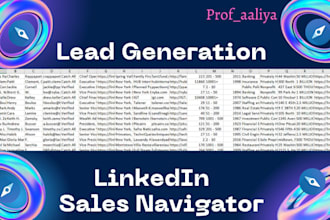 do b2b lead generation data scraping business sales leads email list building