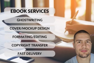 ghostwrite high quality ebooks for your publishing success