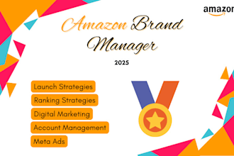 be your expert amazon fba brand manager for sales growth
