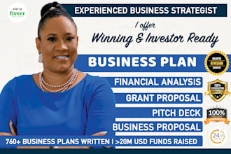 develop an investor ready business plan