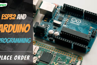 program arduino, esp32 projects providing code and schematic