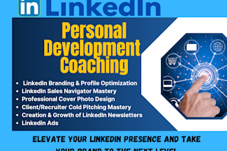 offer linkedin personal development coaching and profile optimization