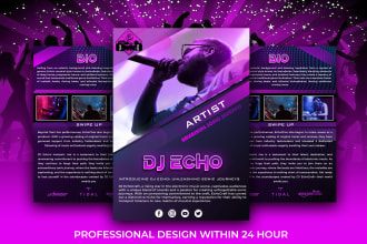 do artist epk, media kit, press kit, speaker kit, one sheet