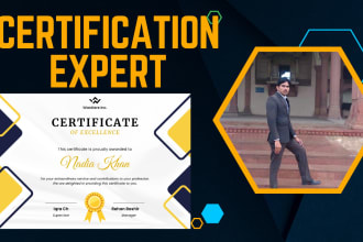 master certificate designer crafting authentic and custom certificate designs