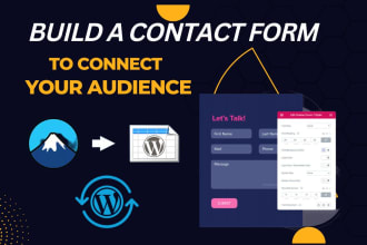 do wordpress form by wp forms gravity form and contact form