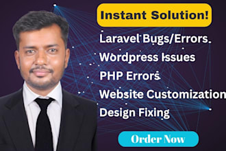 fix any website bugs, errors, and technical issues