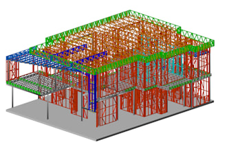 design light gauge steel and cfs framing structures in framecad