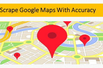 scrape google maps data for business leads with emails