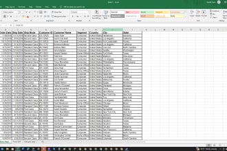clean up and merge the data in excel