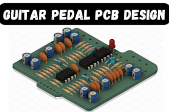 design printed circuit board pcbs for guitar pedal effects