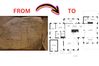 draw a 2d floorplan in autocad