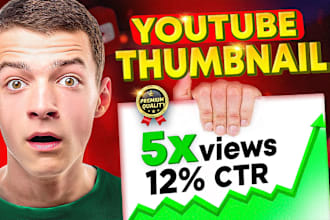 create attractive clickbait youtube thumbnails