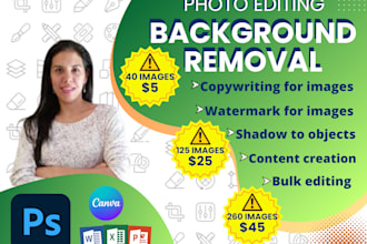 do bulk image background removal and photo editing