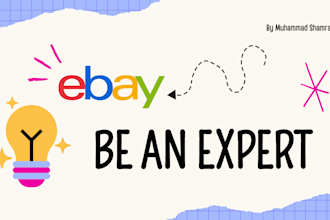 be your ebay account manager, listings, manage orders, promotion campaigns