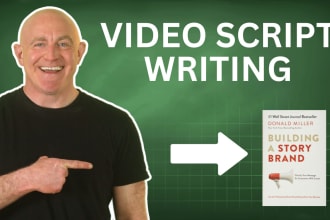 write a video script for your sales video using the storybrand method