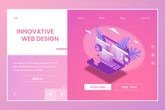 create a modern, interactive HTML, CSS, and js website