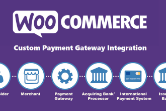 integrate a custom payment gateway with woocommerce