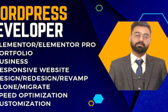 design, redesign, clone, migrate, revamp wordpress website with responsiveness