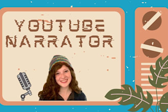 pleasantly narrate your youtube video