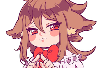 draw a cute anime character for you