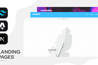 build landing page for you