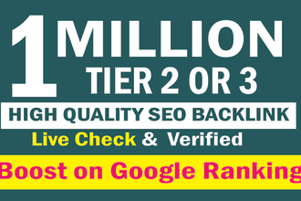 build live check verified tiers 2 or 3 seo backlinks