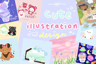 do cute kawaii illustration