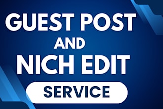 high authority niche edits and guest posts to boost rankings with premium links