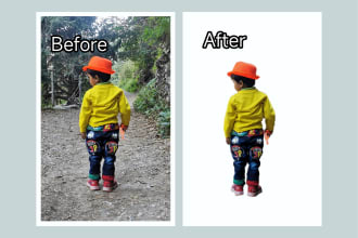 remove and change the background from your portrait