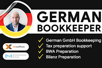 do bookkeeping, accounting for your german company