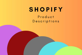 write powerful shopify product descriptions that sell