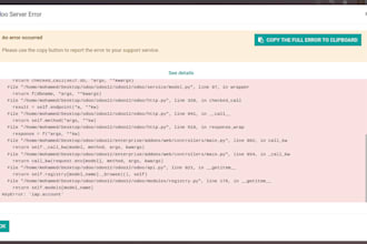 fix bugs and errors in your odoo erp