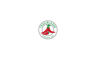 design acknowledged and trusted sauce company logo