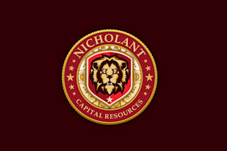 create finance, consulting, accounting, financial logo