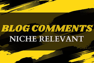 deliver 150 niche relevant blog comment  SEO backlinks