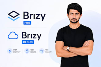 design stunning website with brizy pro and brizy cloud