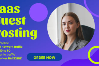 do a saas guest post with do follow backlinks