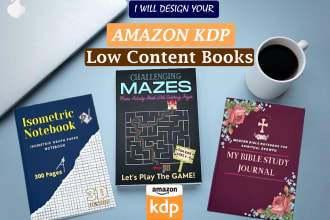 design low no content interior for amazon KDP and etsy etc