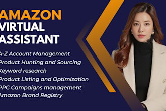 be your amazon fba virtual assistant and amazon va consultant
