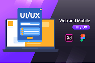 design ui ux for web and mobile
