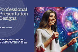 design a stunning and professional presentation