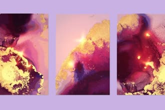 create a custom abstract seamless marble graphic design