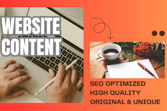 be your seo website content writer or copywriter