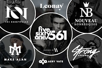 do modern luxury minimalist fashion logo and brand identity