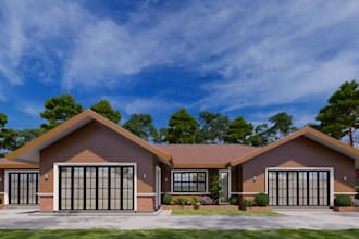 design and render your tiny house, cottage, cabin, studio, café, chalet